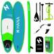 Pack Stand Up Paddle SUP’AIR WAIKIKI LIGHT 10 HANA