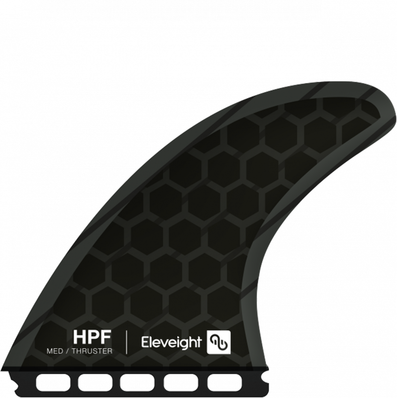 Set de 3 d'ailerons Eleveight - Future Fins HPF med Thruster 2021