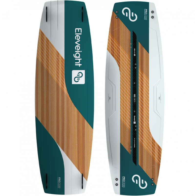 Promo twintip Planche de kitesurf Process v5 Eleveight 2021 / 2022 complète 