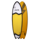 Planche de surf fish 62  en mousse EVA - Zeus surfboards - Softboard