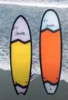 Zeus surf board Fish 6'2