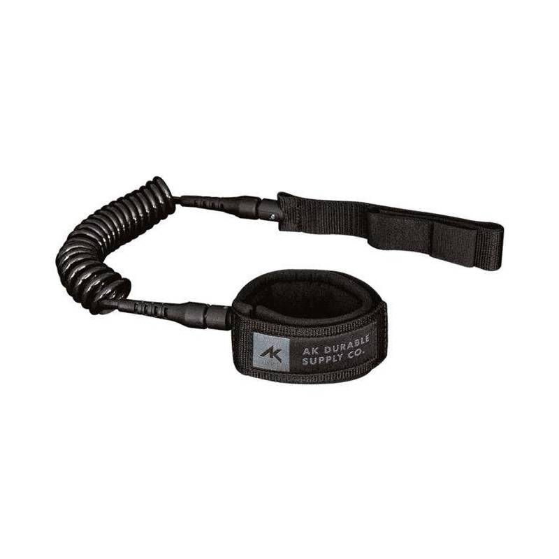 Leash AK Coil 6" Black/Teal