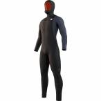 MYSTIC Mens Marshall 5/3mm Hooded Chest Zip Wetsuit