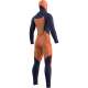 MYSTIC Mens Marshall 5/3mm Hooded Chest Zip Wetsuit