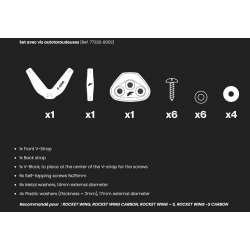 F-One V-Straps Foilboard