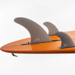 FEATHER FINS SINGLE US + SIDE BYTES 2+1 Black. SINGLE TAB