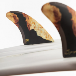 FEATHER FINS TWIN CLICK TAB BUGARSKI WOOD