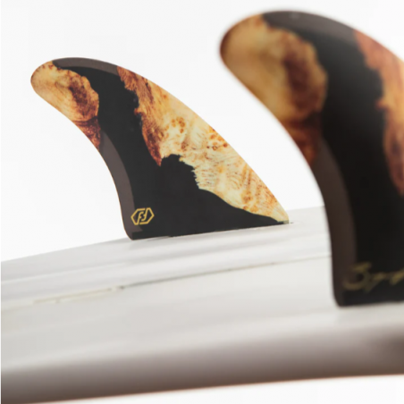 FEATHER FINS TWIN CLICK TAB BUGARSKI WOOD