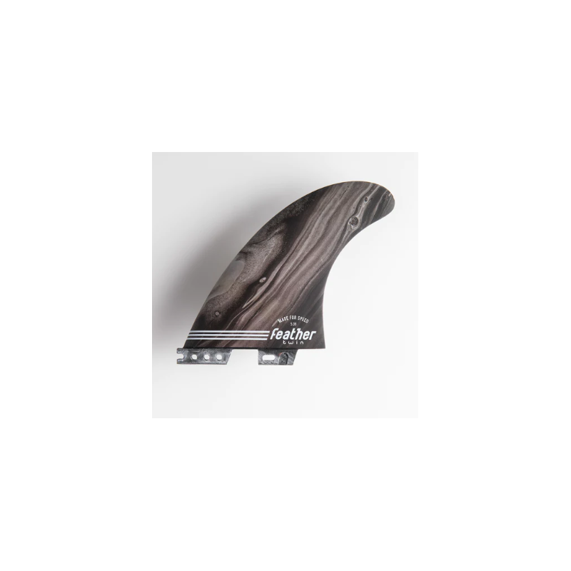 FEATHER FINS PERFORMANCE TWIN CLICK TAB BLACK