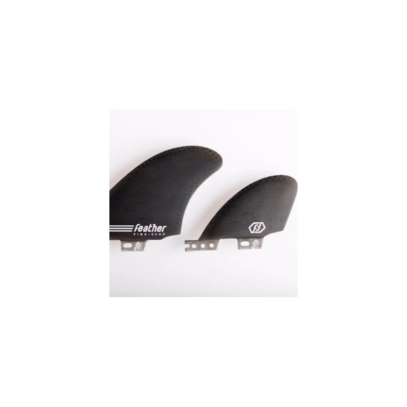FEATHER FINS PERFORMANCE TWIN CLICK TAB BLACK