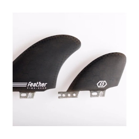 FEATHER FINS PERFORMANCE TWIN CLICK TAB BLACK