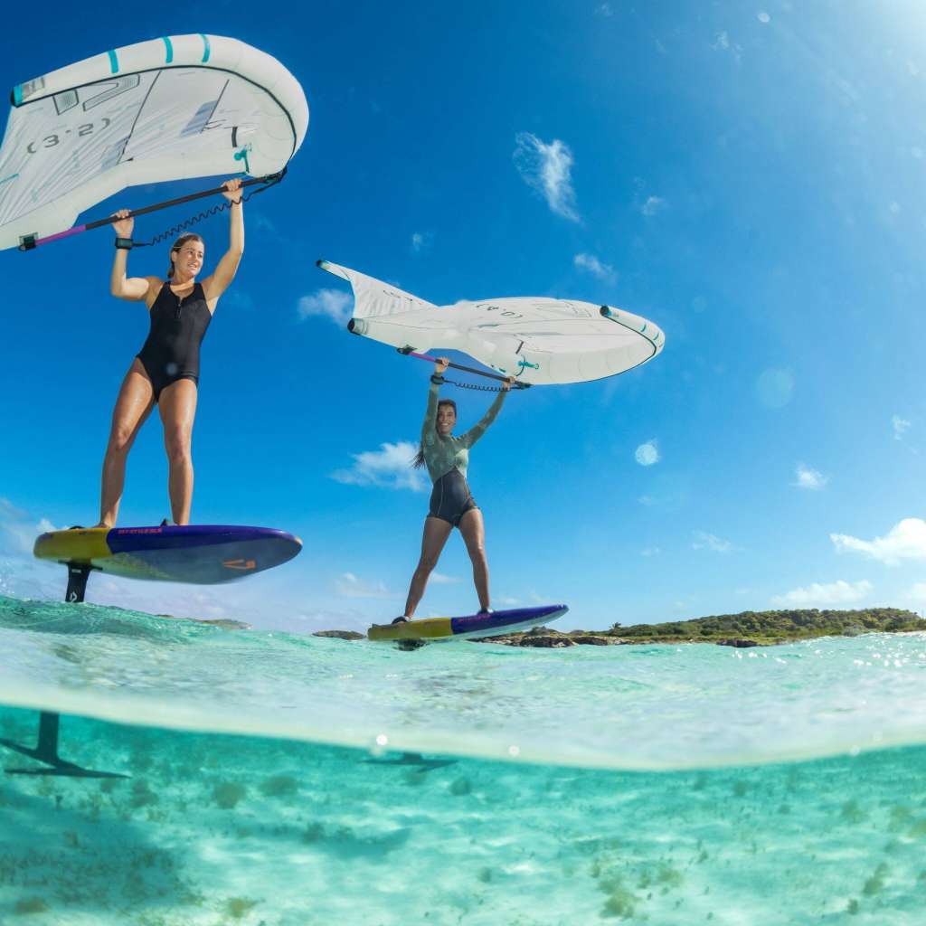 Duotone Slick Concept Blue 2024 - Détail poignées Freefly