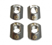 Duotone Foil Spare TrackNut Stainless Steel (4pcs) (SS24-onw)
