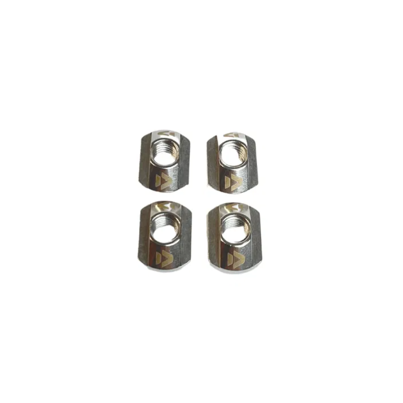 Duotone Foil Spare TrackNut Stainless Steel (4pcs) (SS24-onw)