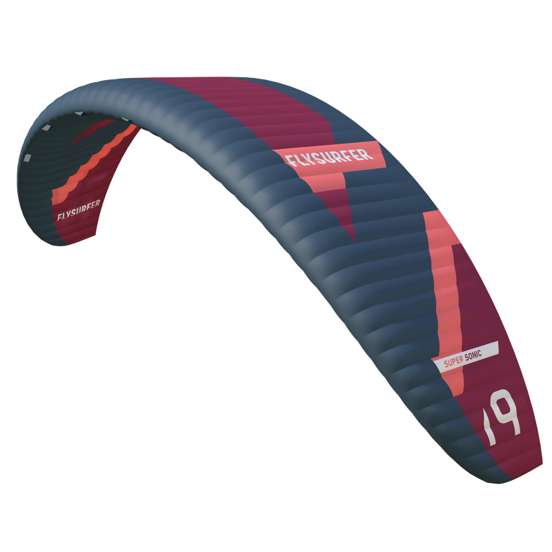 COLORIS BLEU AILE DE KITEFOIL FLYSURFER SUPERSONIC 2025