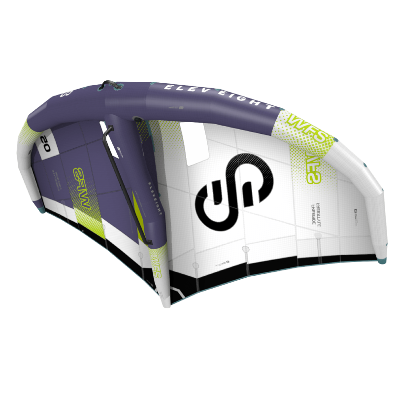 COLORIS 714 BLANC VIOLET AILE DE WINGFOIL ELEVEIGHT WFS V6 2025