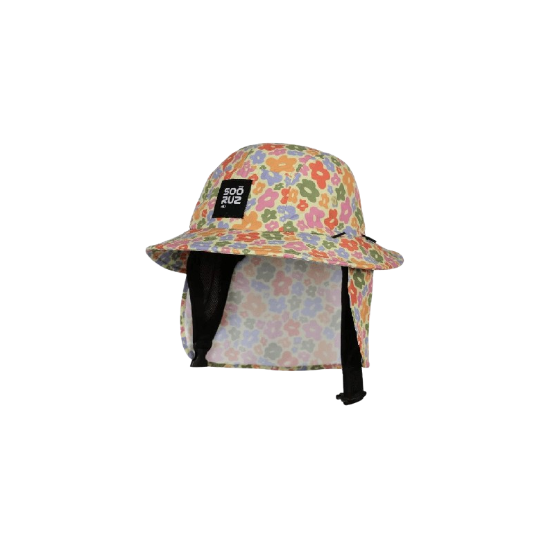 SOÖRUZ CHAPEAU DE SURF DYLAN MOTIFS FLEURS