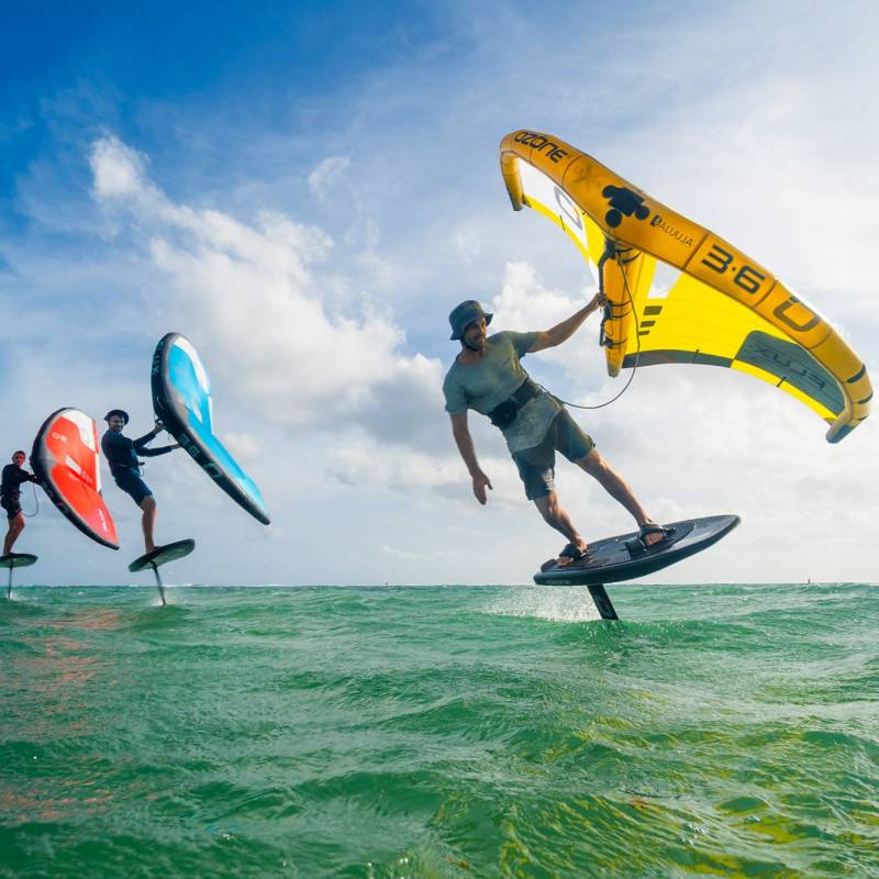 Aile Ozone Flux V2 Ultra-X 2025 déployée 