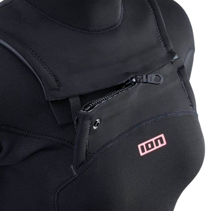 ION Element 4/3 Front Zip femme 2023 – détail fermeture frontale