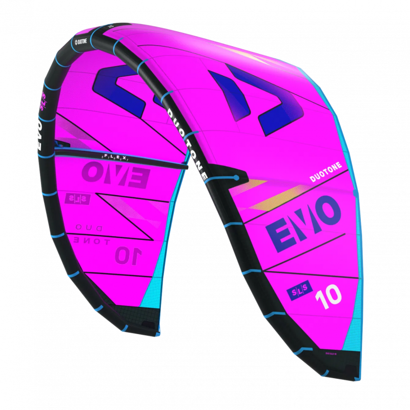 COLORIS AILE DE KITE DUOTONE EVO SLS 2025 ROSE/BLEU