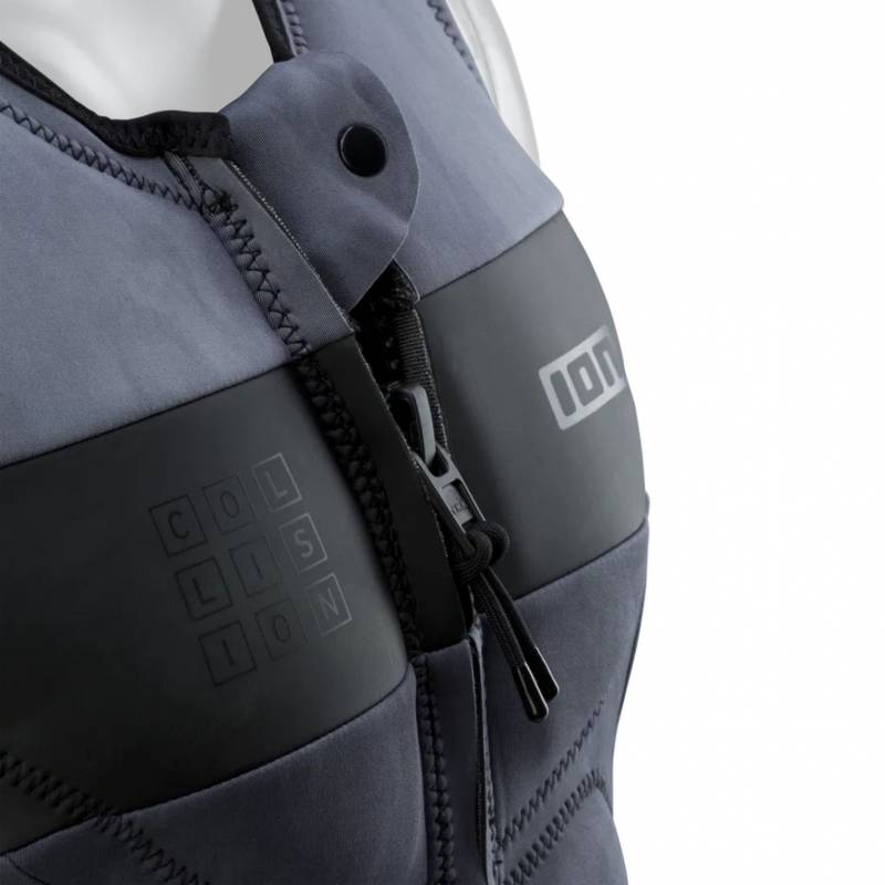 Détail de la fermeture frontale zip ION Collision Select
