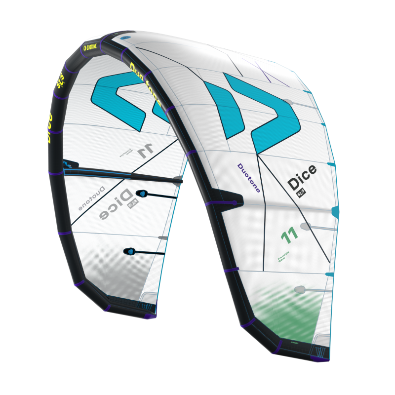 COLORIS C01 BLANC AILE DE KITESURF DUOTONE DICE SLS 2026