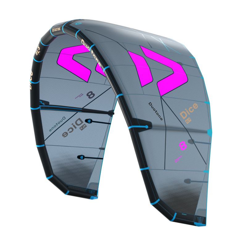 COLORIS C03 GRIS / ROSE AILE DE KITESURF DUOTONE DICE SLS 2026