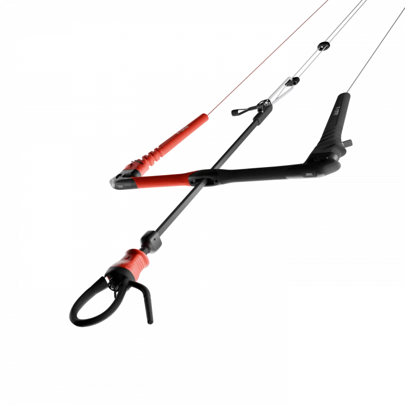 Détail du grip ergonomique de la F-ONE Atom Bar 2026