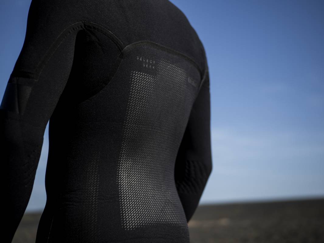 Combinaison ION Seek Select 4/3 Front Zip Men 2026 vue de dos
