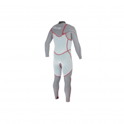 SOÖRUZ FULLSUIT 5/4 GURU WIND - Organic oysterprene