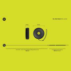 RIDE ENGINE TRACTABLE REEL LEASH W/ CALF WRAP 2026 – accessoire