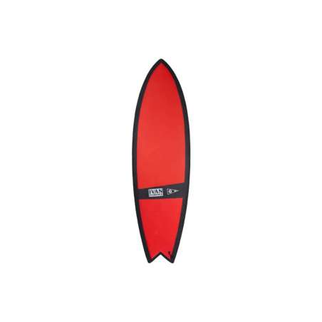 JJF x PYZEL Astrofish Red 5'6 - Surf Mousse Premium