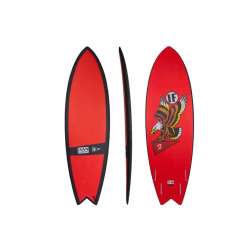 JJF x PYZEL Astrofish Red 5'6 - Surf Mousse Premium