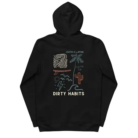 Dirty Habits Connected Hoodie - Sweat Capuche Surf