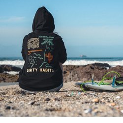Dirty Habits Connected Hoodie - Sweat Capuche Surf