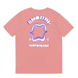 Dirty Habits Jaws Oversize Tee - T-Shirt Surf Abricot