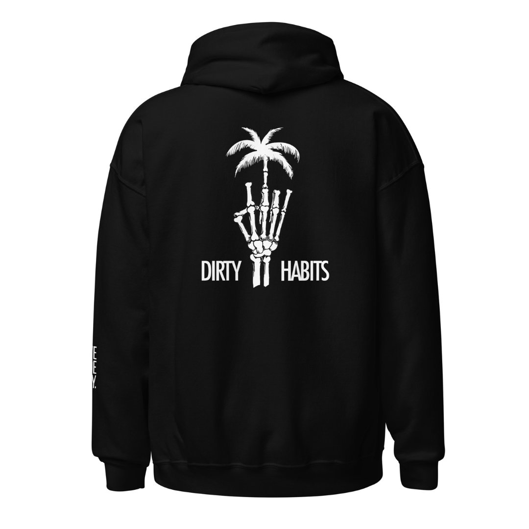 Dirty Habits Paradise Hoodie Oversize - Sweat Surf