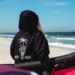 Dirty Habits Paradise Hoodie Oversize - Sweat Surf