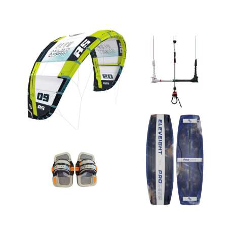 Pack Kitesurf Eleveight 2026 RS V10 + Vary Bar + Process | -30%
