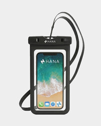 Pochette étanche smartphone HANA Noire - détail produit