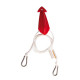 JOBE ROPE BRIDLE STAINLESS STEEL HOOKS 12FT 1P