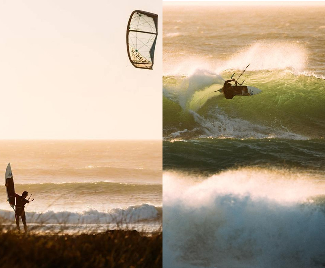 Oswald Smith en Afrique du sud à Kreefbaai par Ydwer  airush AirushKiteboarding