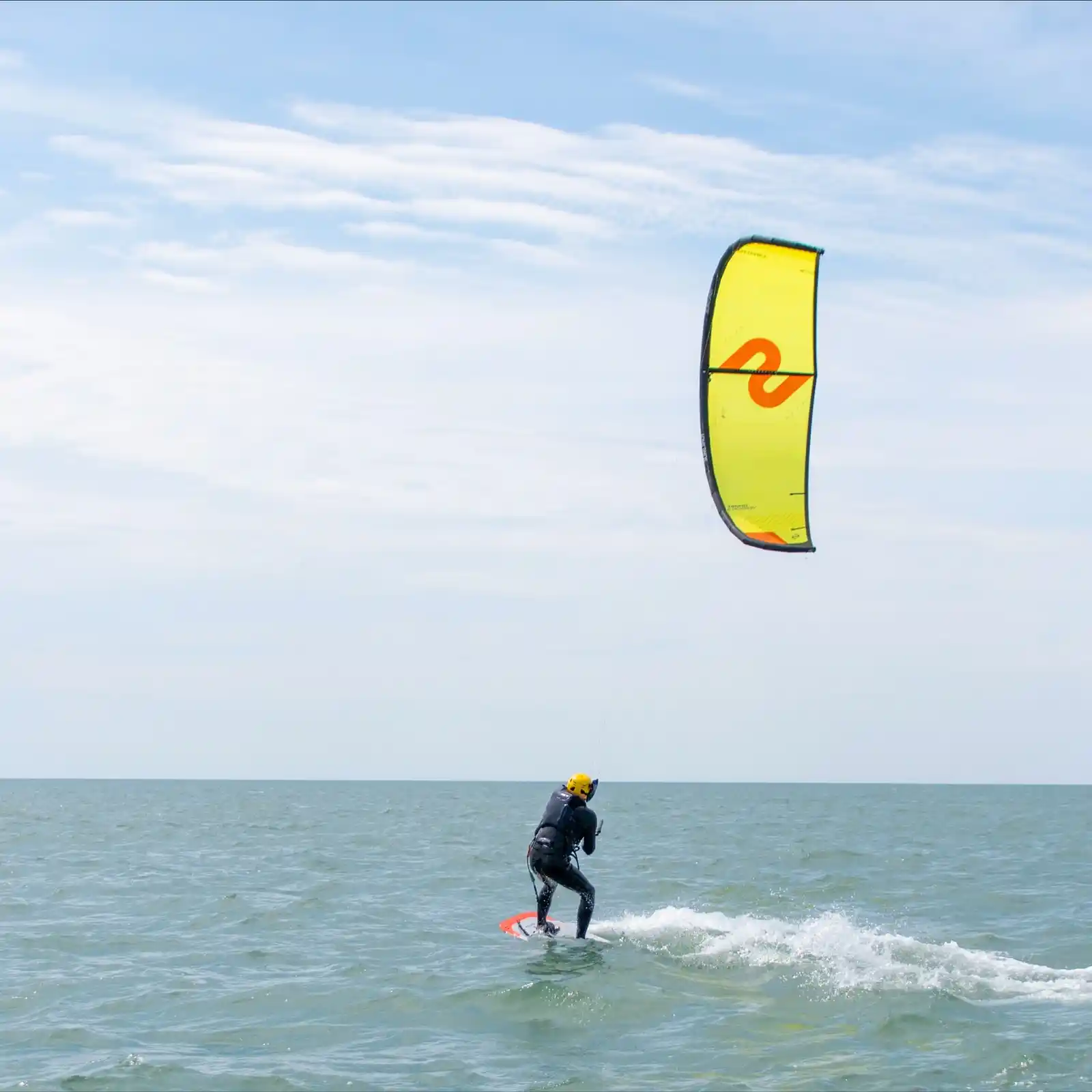 Session kite avec aile Flysurfer encadrée