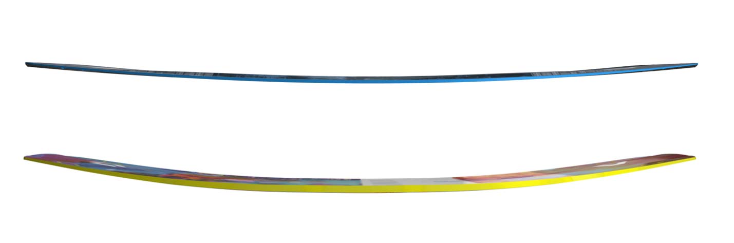 Comparatif rocker twintip kitesurf 2026 : rocker plat pour vitesse et cap vs rocker banané pour confort et contrôle