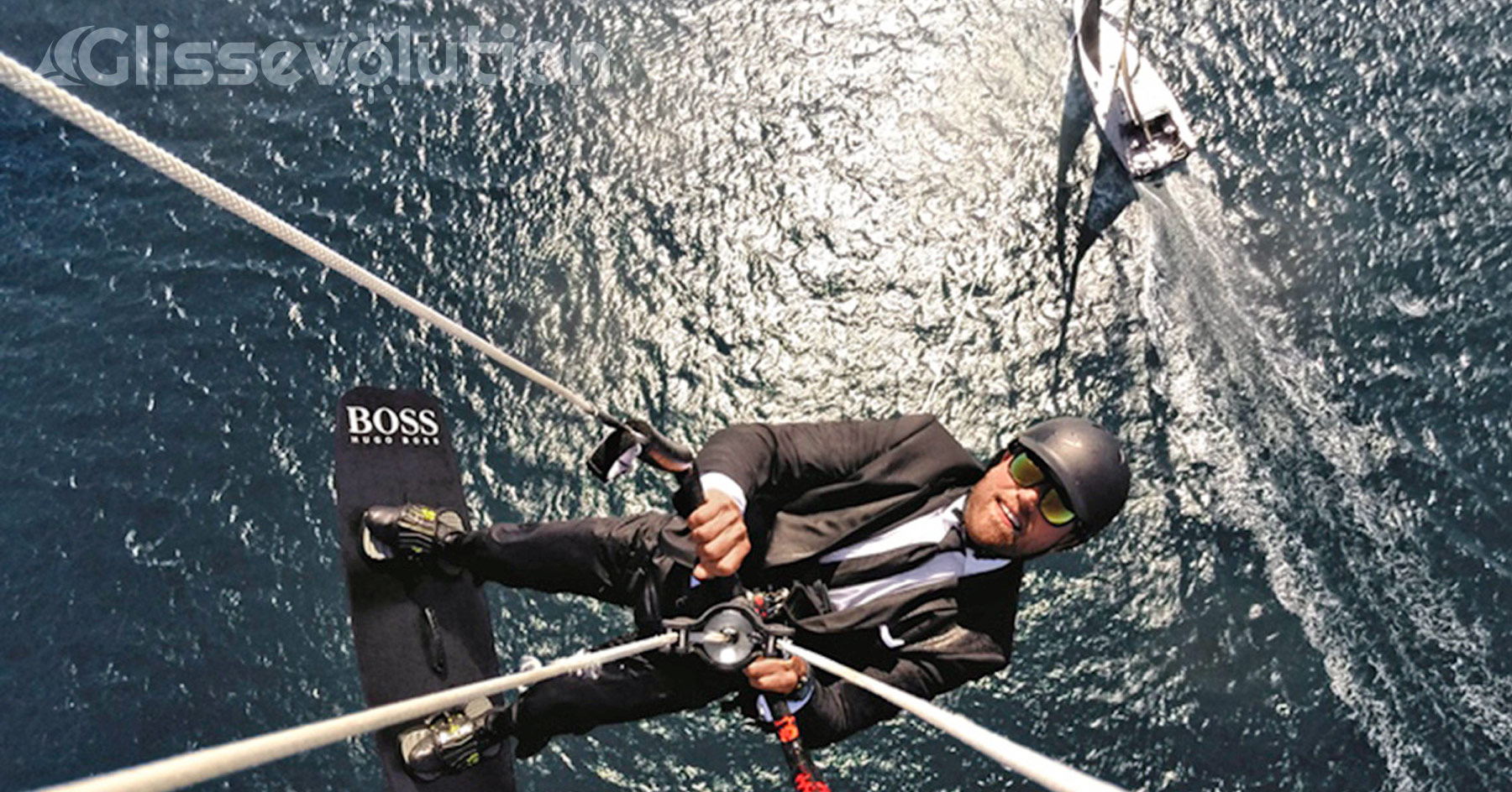 Alex Thomson, un kitesurfeur d'exception qui aime les défis saut en kite