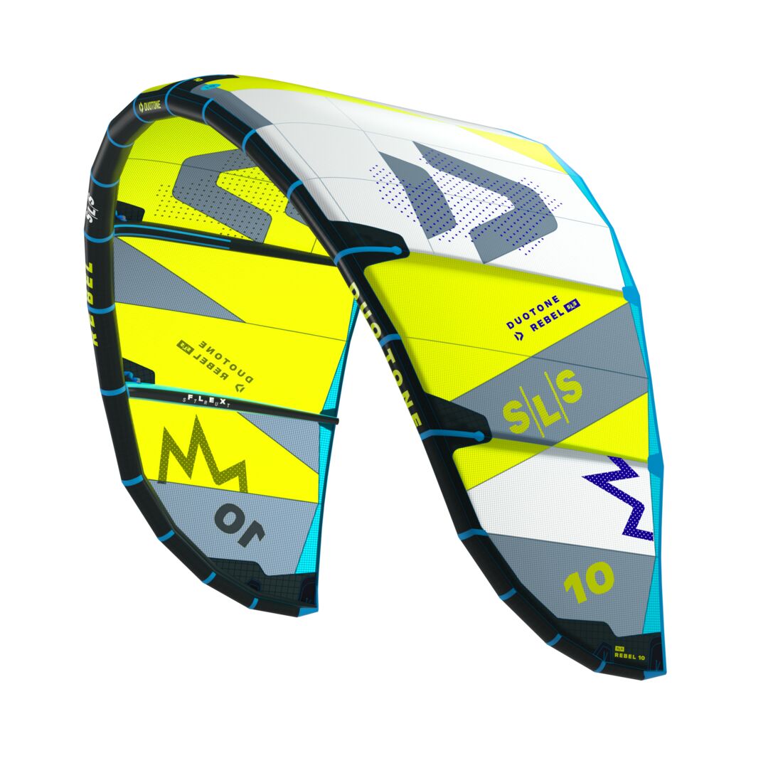 COLORIS aile de kitesurf duotone sls 2024 jaune 