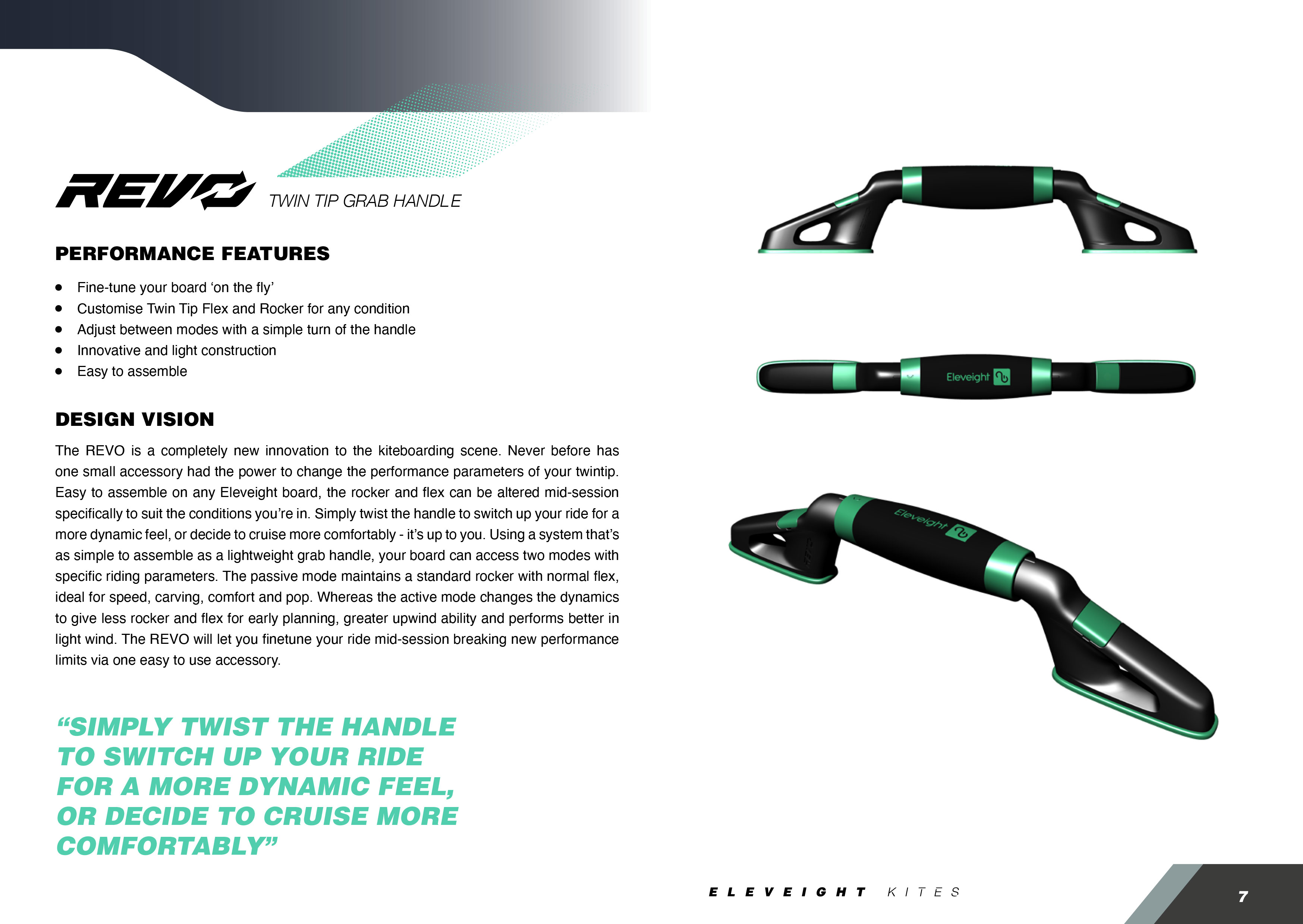 Poignée REVO GRAB HANDLE Eleveight