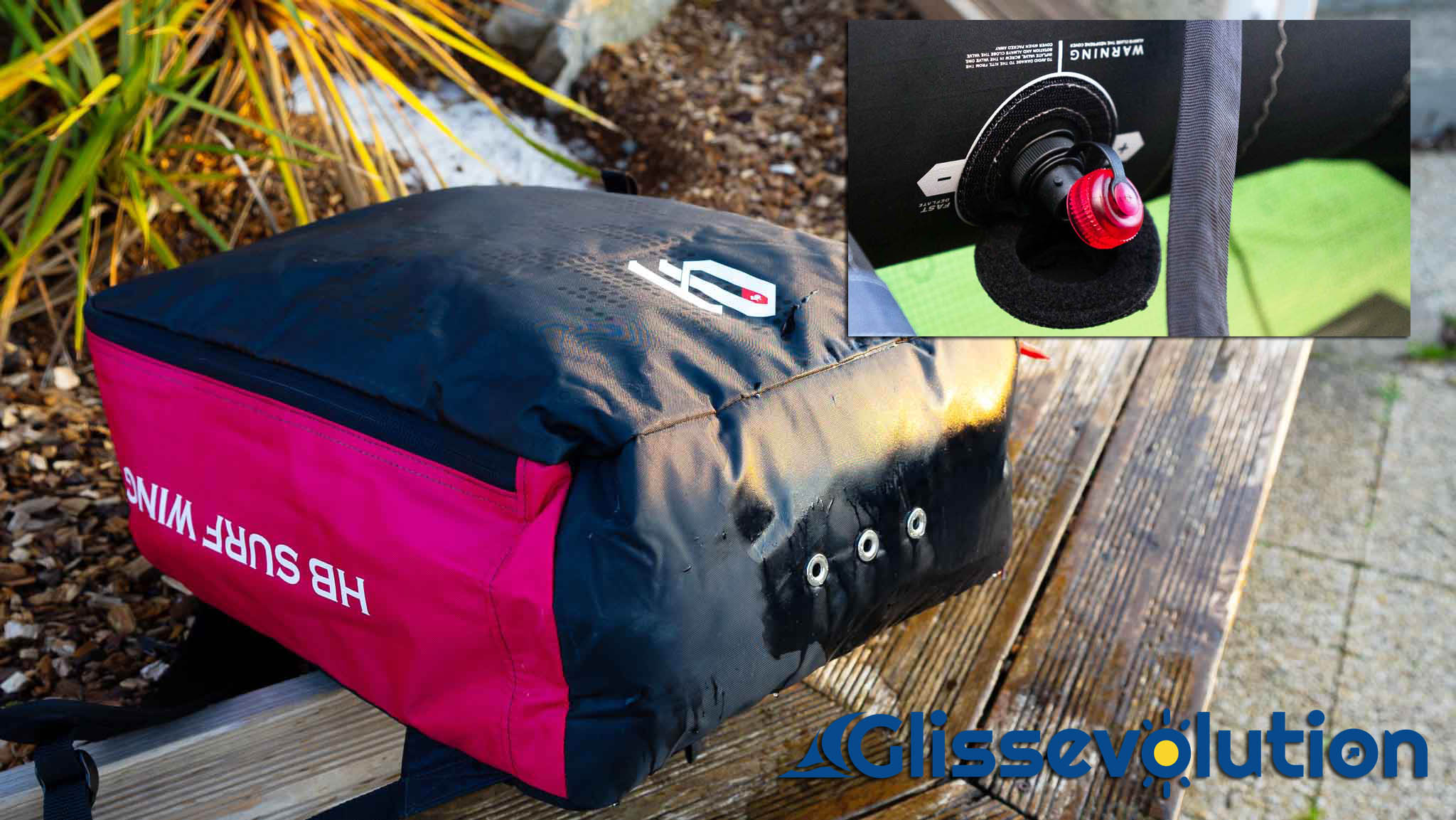 Guide : test de l'aile de wing surf foil HB Flair