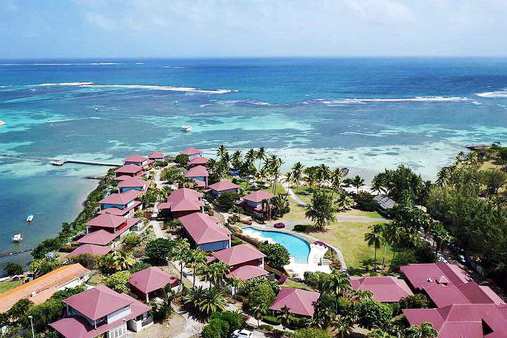 martinique cap est kite surf