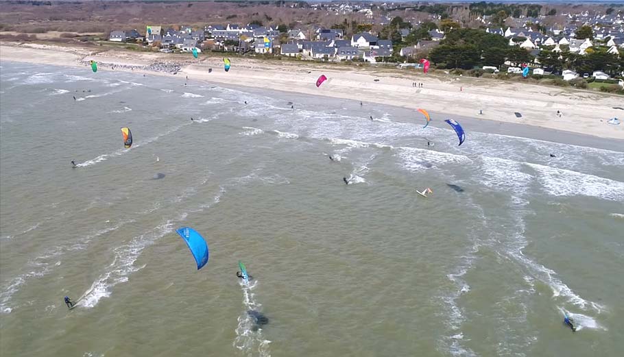 club de passionnés de kite, de Wing et de surf